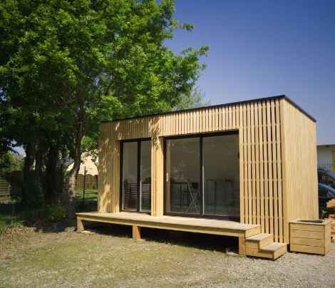 Studio de jardin en bois à Montfort-sur-Meu