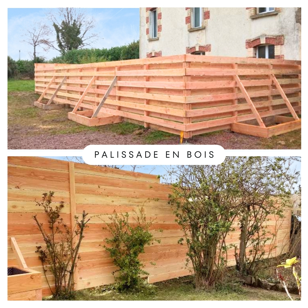 Intimité & Style avec nos Palissades en Bois