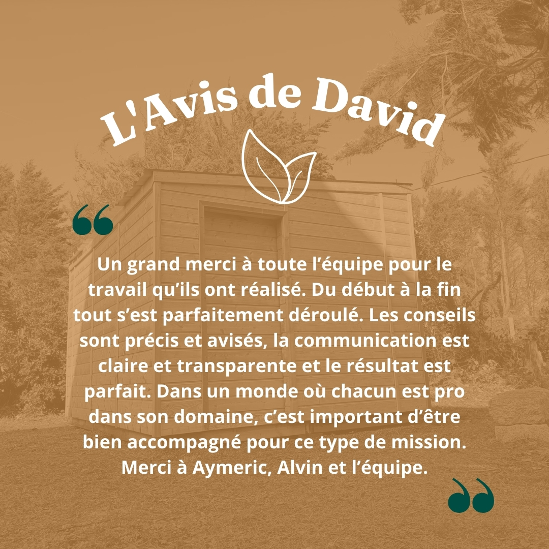l'avis de David